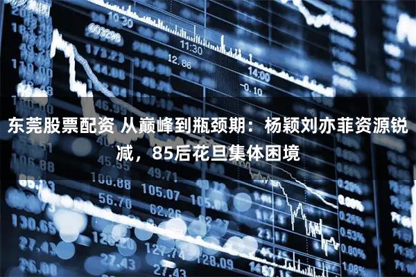 东莞股票配资 从巅峰到瓶颈期：杨颖刘亦菲资源锐减，85后花旦集体困境